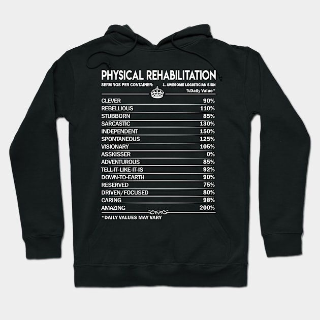 Physical Rehabilitation T Shirt - Physical Rehabilitation Factors Daily Gift Item Tee Hoodie by Jolly358